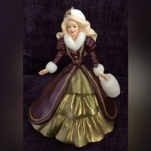 Vintage Hallmark Holiday Barbie Ornament 1996